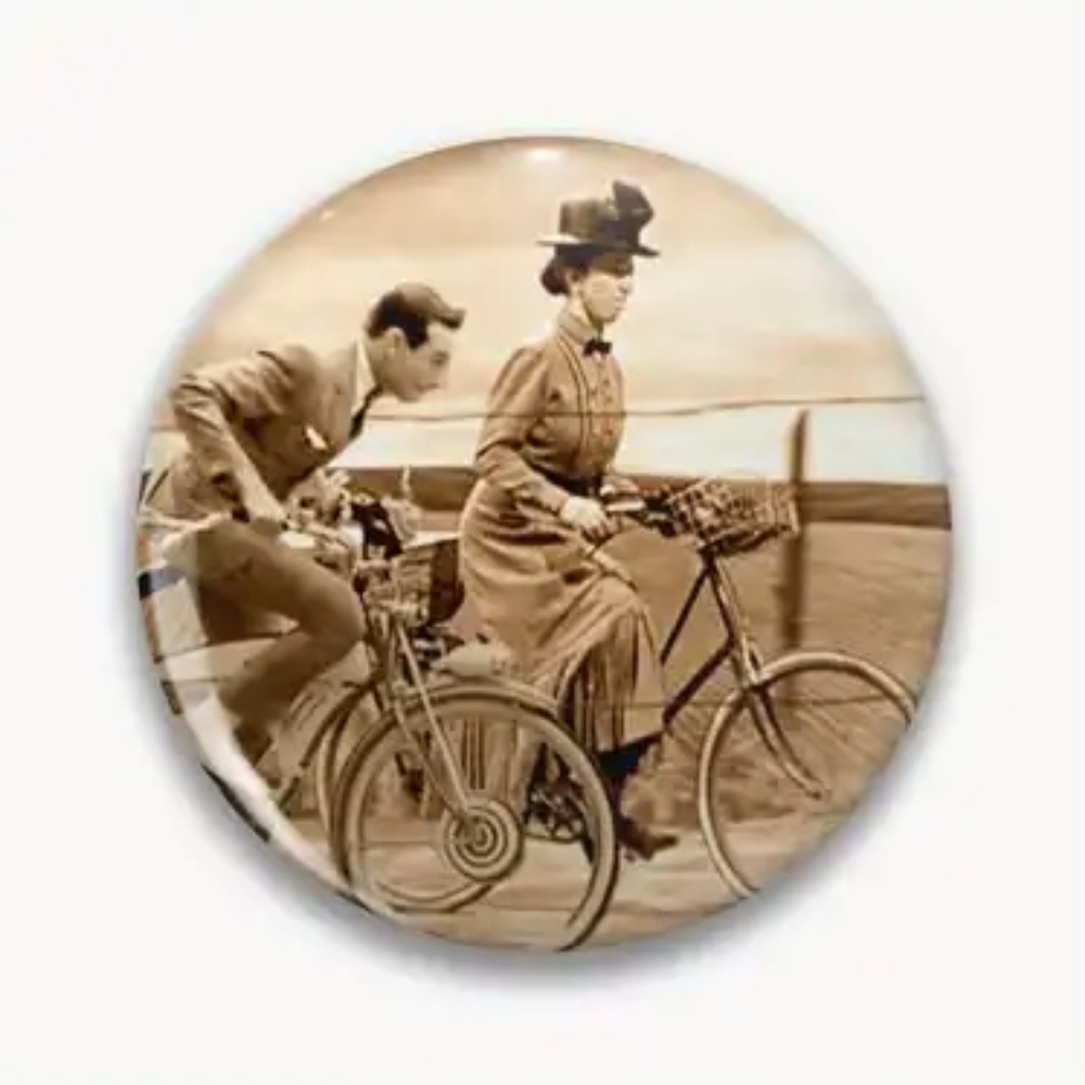 Pee Wee Bike Race Button Pin (Nwt) - Picture 2 of 3